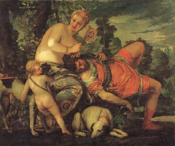 VERONESE (Paolo Caliari) Venus and Adonis oil painting picture